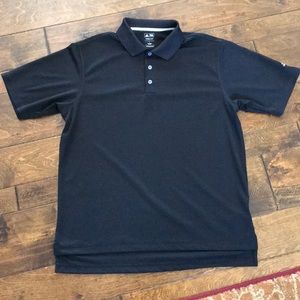 Adidas Golf Polo. Black. Size L.